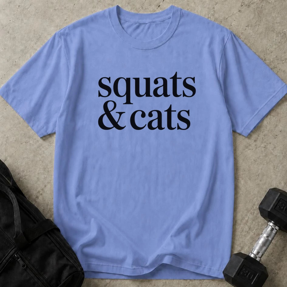 Squats & Cats Tee