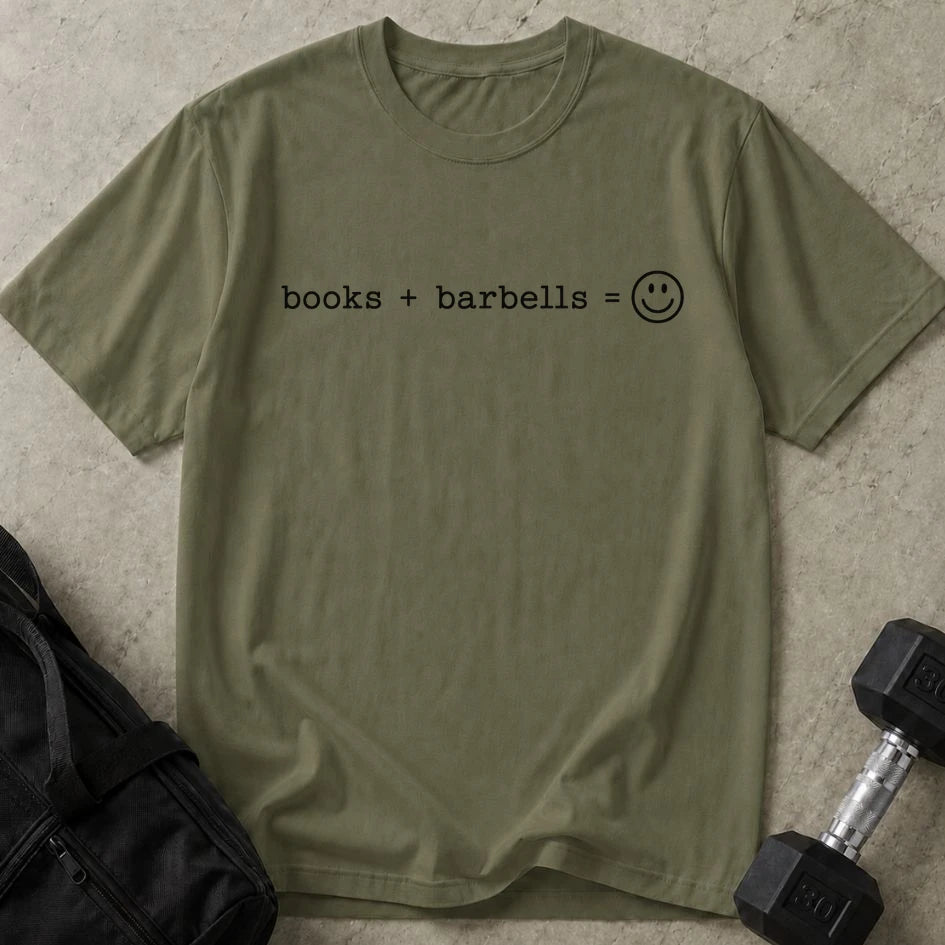 Books + Barbells Tee