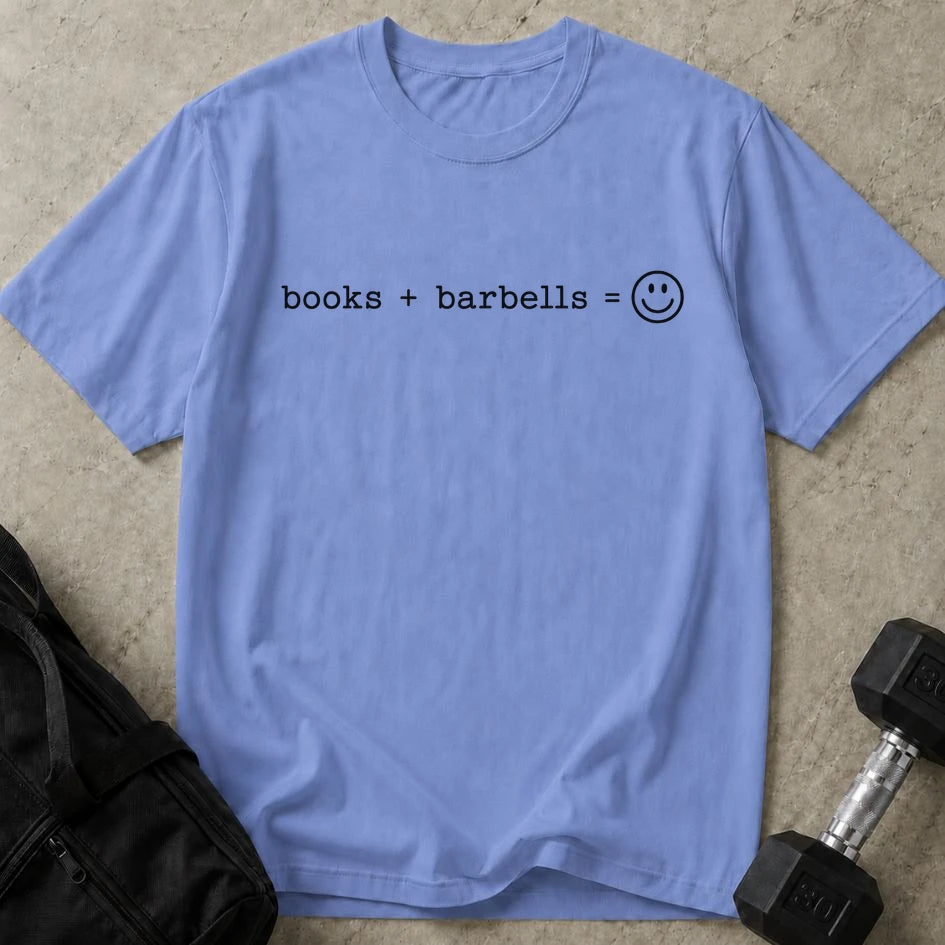 Books + Barbells Tee