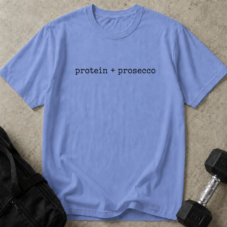 Protein + Prosecco Tee